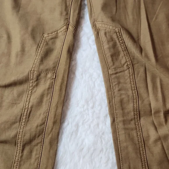 New Anthropologie Pilcro The Wanderer  Low Rise Pants Sz 25 Khaki/Sand - Picture 9 of 16